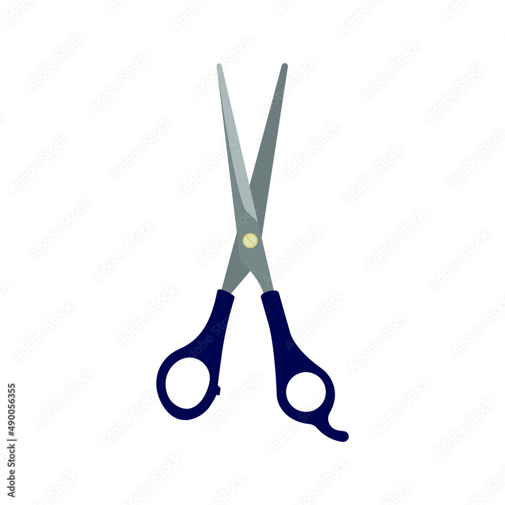 open scissor icon. vector illustration open scissor icon. vector illustration