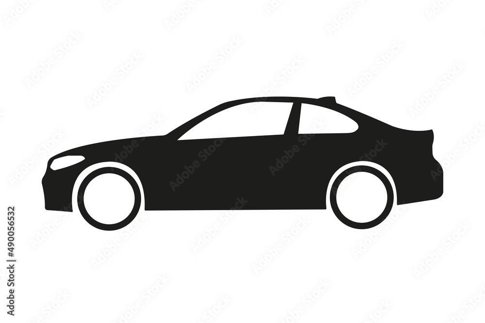 The car. Vector image.