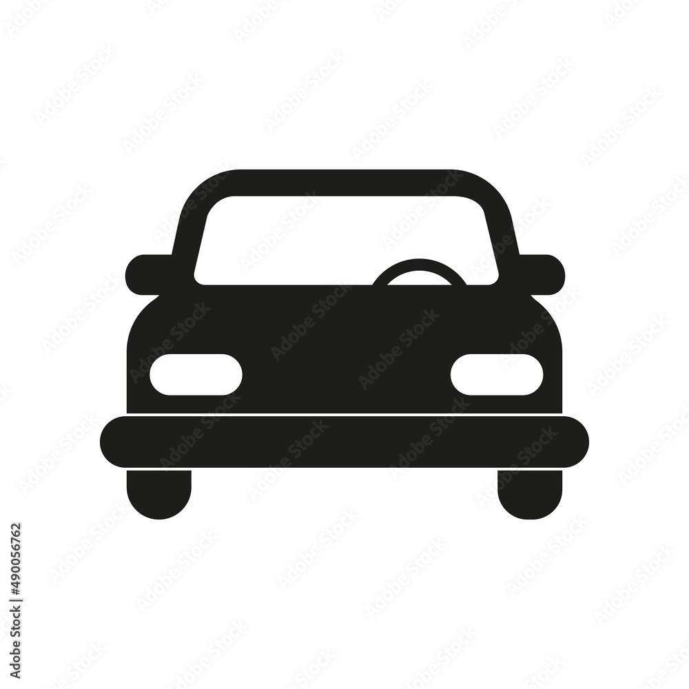 The car. Vector image. The car. Vector image.