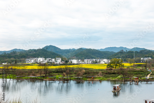 Rural scenery of Wuyuan County, Shangrao City, Jiangxi Province, China