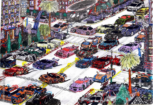 Raid on street racers. 