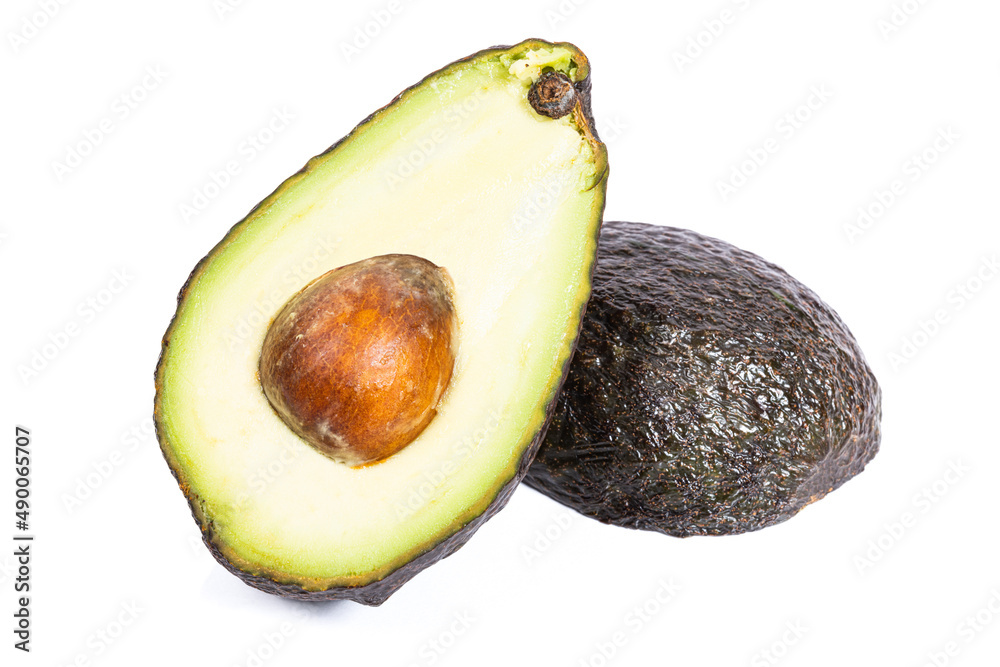 野菜 アボカドの断面 切り抜き素材 Stock Photo Adobe Stock
