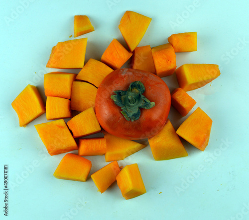 sliced tomato and cucumber