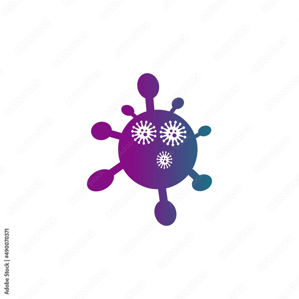 Fototapeta premium virus illustration