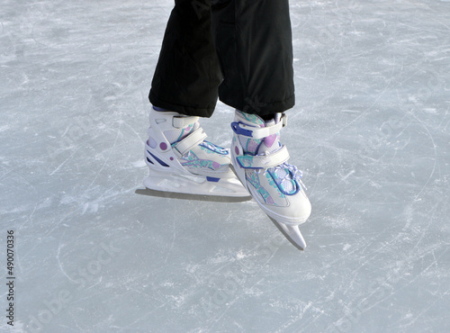 legs in skates