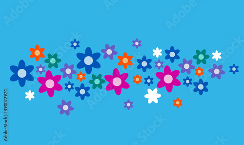 sfondo, fiori, piante, primavera