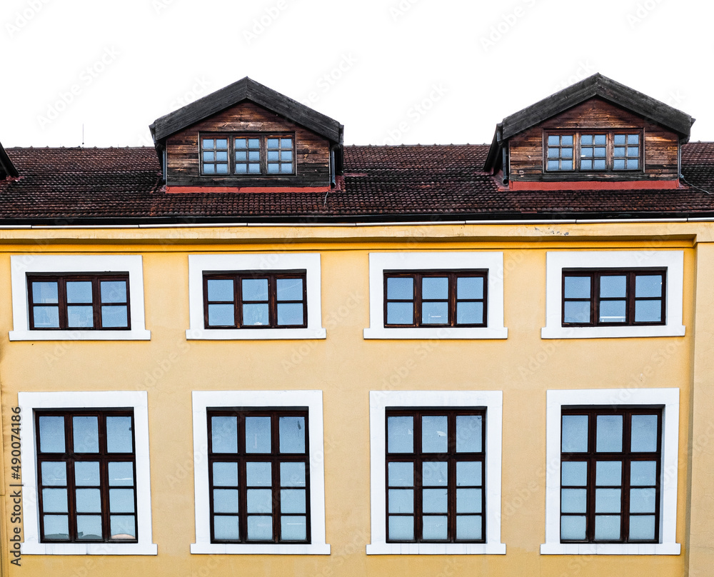 windows of a house