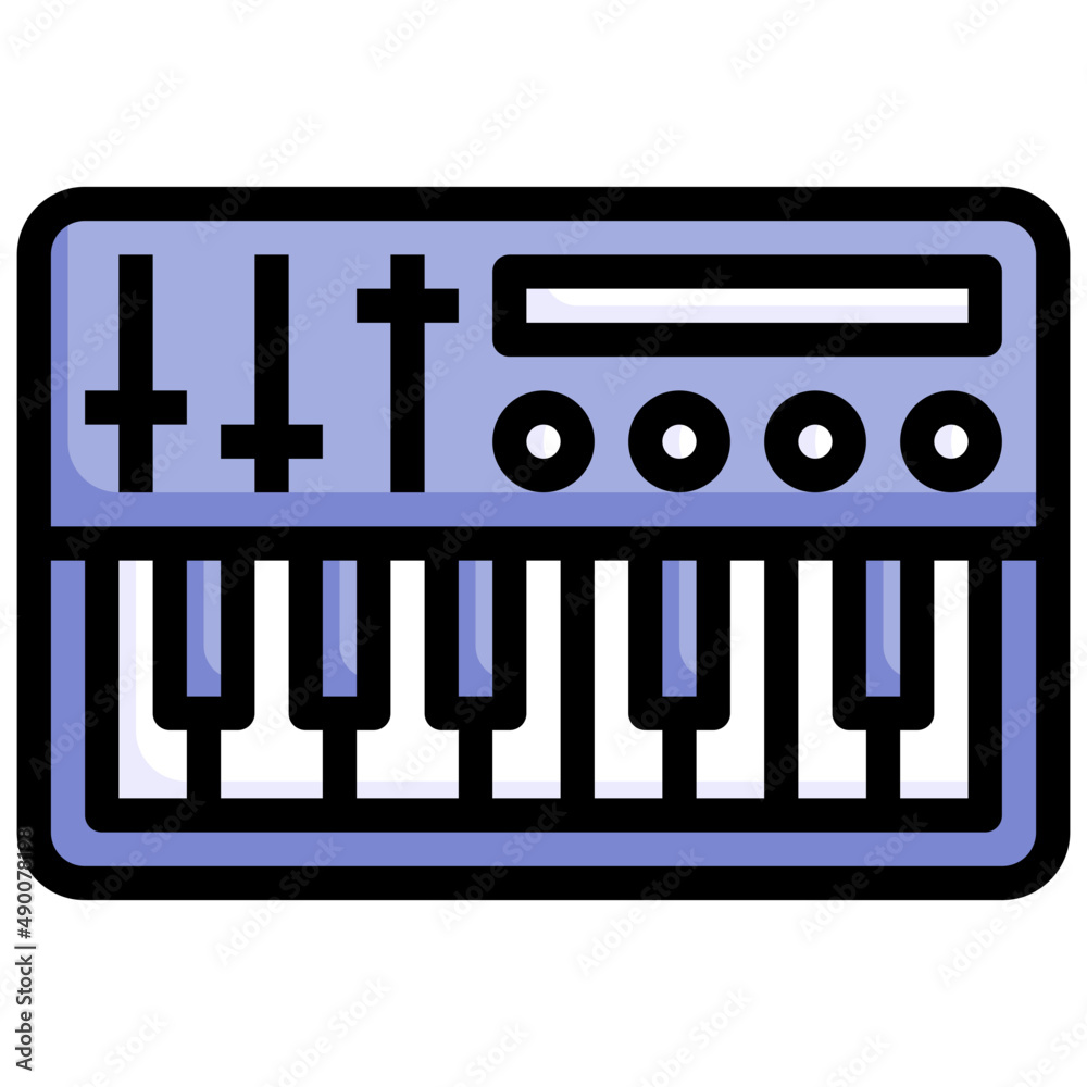 KEYBOARD filled outline icon,linear,outline,graphic,illustration