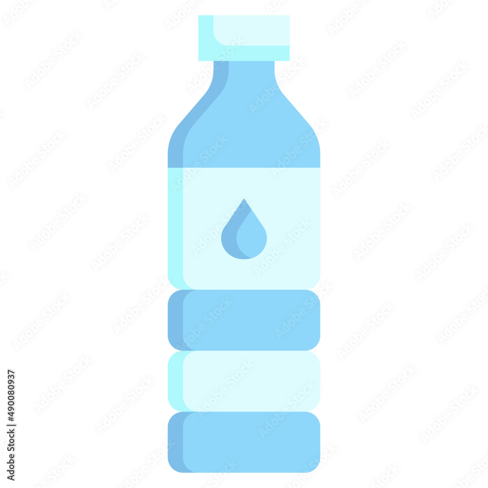 WATER BOTTLE flat icon,linear,outline,graphic,illustration WATER BOTTLE flat icon,linear,outline,graphic,illustration