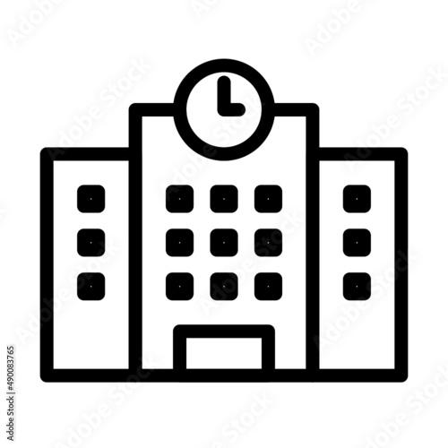 school building icon