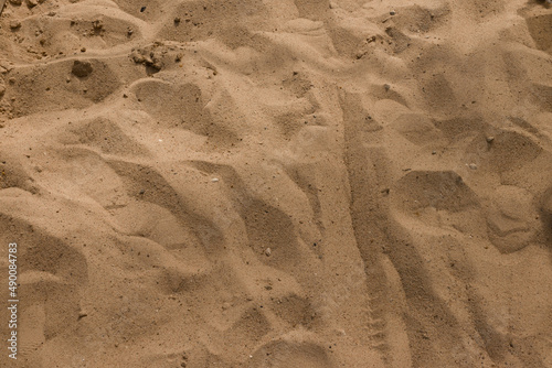 natural river sand texture closeup for background