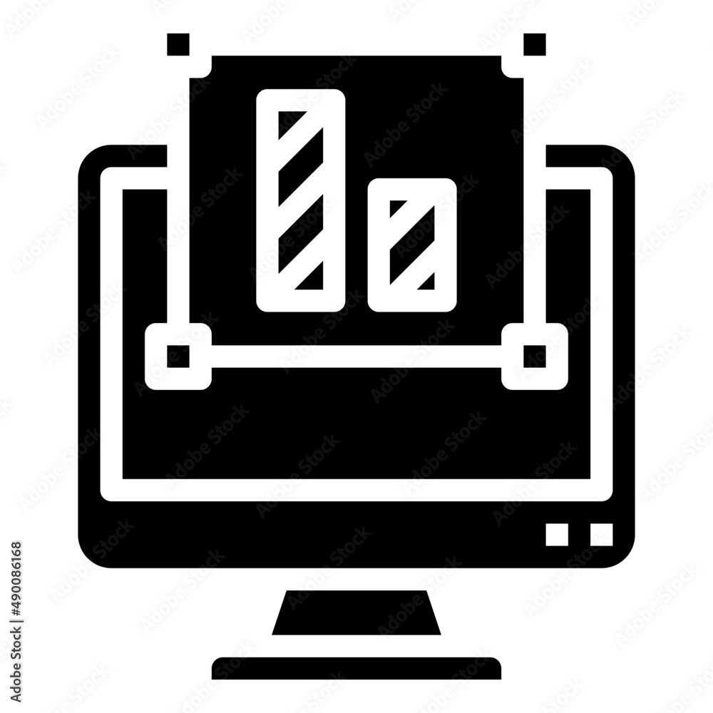 BOTTOM ALIGNMENT glyph icon,linear,outline,graphic,illustration BOTTOM ALIGNMENT glyph icon,linear,outline,graphic,illustration