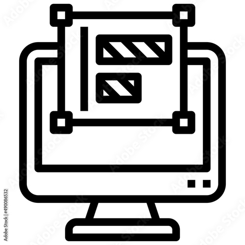 LEFT ALIGN line icon,linear,outline,graphic,illustration