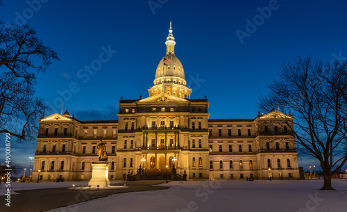 State Capitol Building of Michigan in Lansing photo