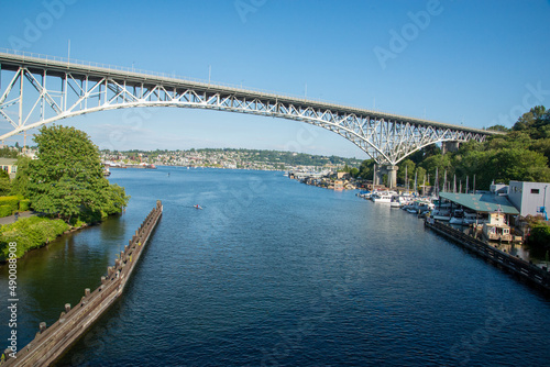 Bridge over Union Lake, Seattle