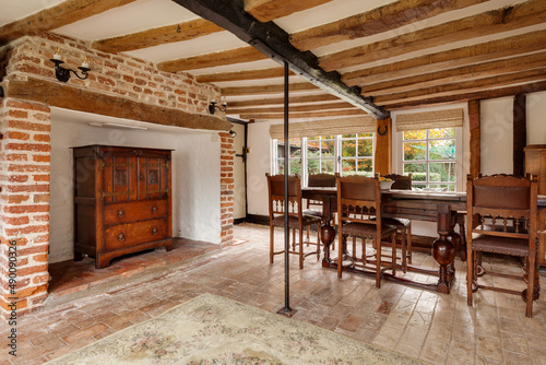 Dining room in 17th Century cottage