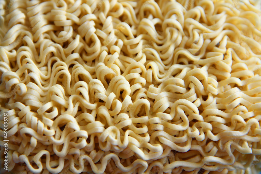 instant pasta close-up, fast food instant pasta close-up, fast food