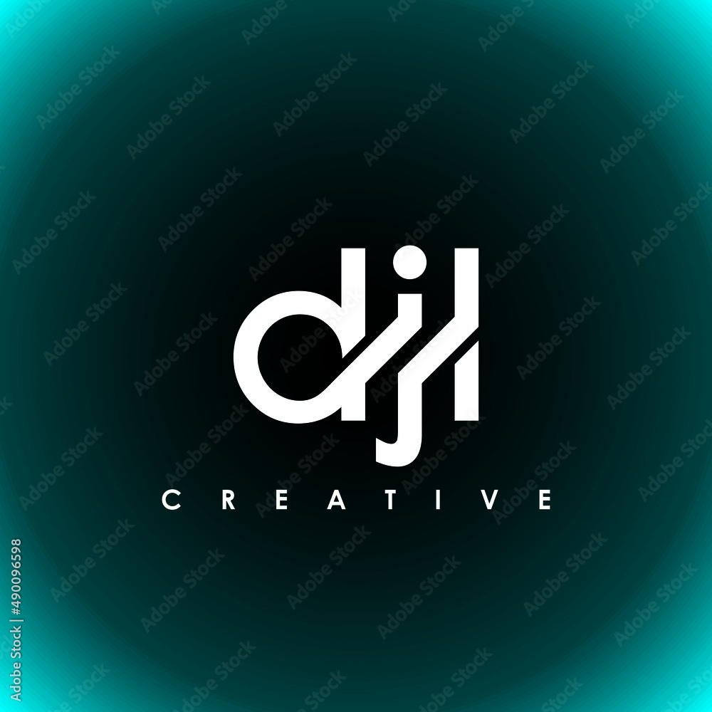 DJL Letter Initial Logo Design Template Vector Illustration DJL Letter Initial Logo Design Template Vector Illustration