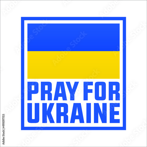 I stand with ukraine, pray for ukraine, stop war, ukraine russia invasion conflict modern creative banner, sign, design concept, social media post, template with blue and yellow text