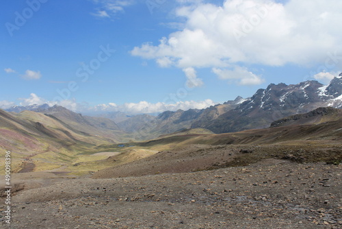 Cerro de los siete colores en perú, Montaña 7 colores Paseo por Machupicchu, vacaciones tradicionales peruanas, 7 maravillas del mundo