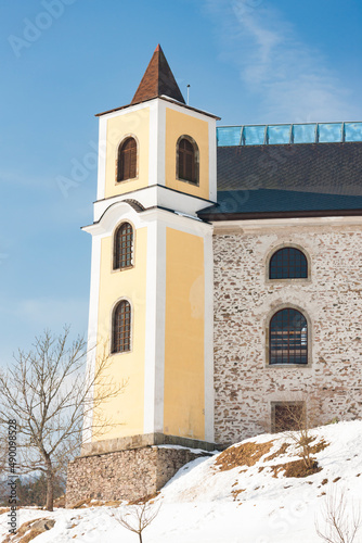 church of Virgin Mary Assumption in Neratov, Czech Republic