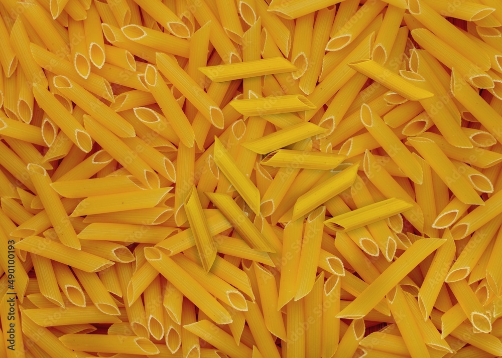 Dry pasta. Macaroni pasta. Diet and food concept. Dry pasta. Macaroni pasta. Diet and food concept.