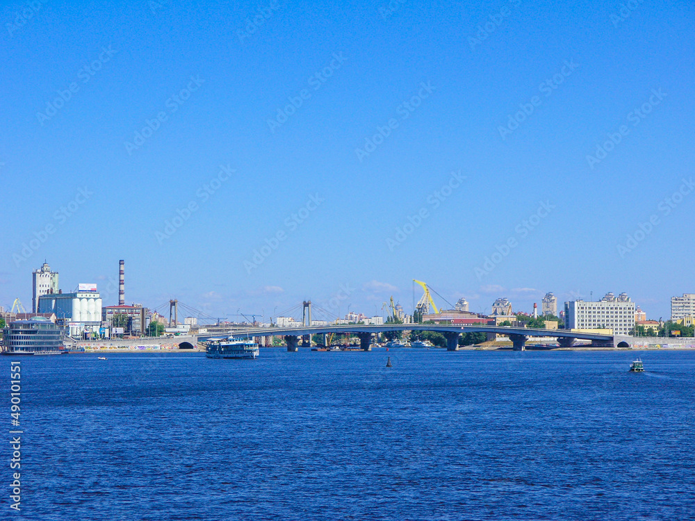 Panorama de Kiev, Ucrania 