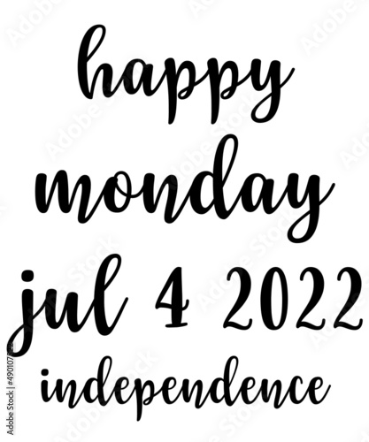 Happy independence day July 4