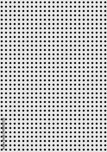 Grid paper. Dotted grid on grey background. Abstract dotted transparent illustration with dots. White geometric pattern for school, copybooks, notebooks, diary, notes, banners, print, books.