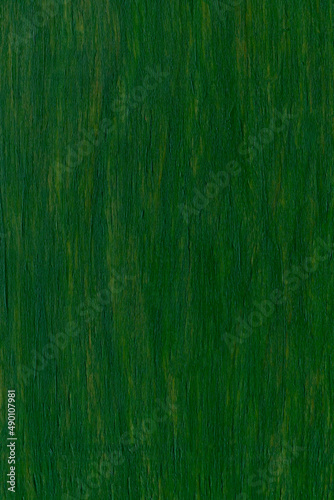 Dark green background texture painted with acrylic paint. Vertical photography.