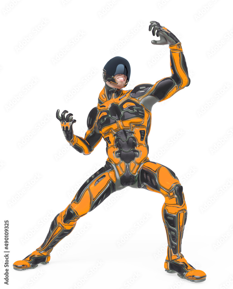 mega soldier is ready to the action mega soldier is ready to the action