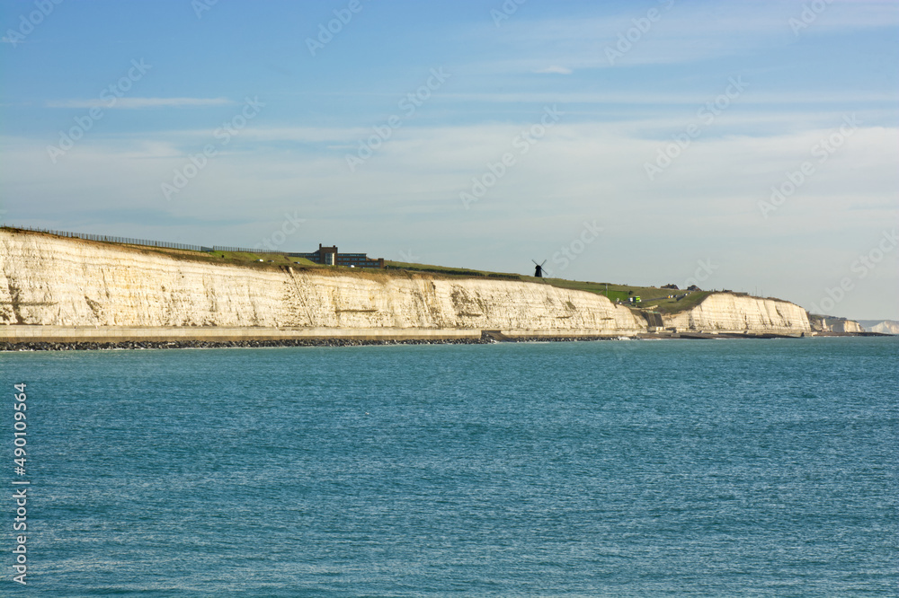 Chalk cliffs at Brighton, Sussex, England Chalk cliffs at Brighton, Sussex, England