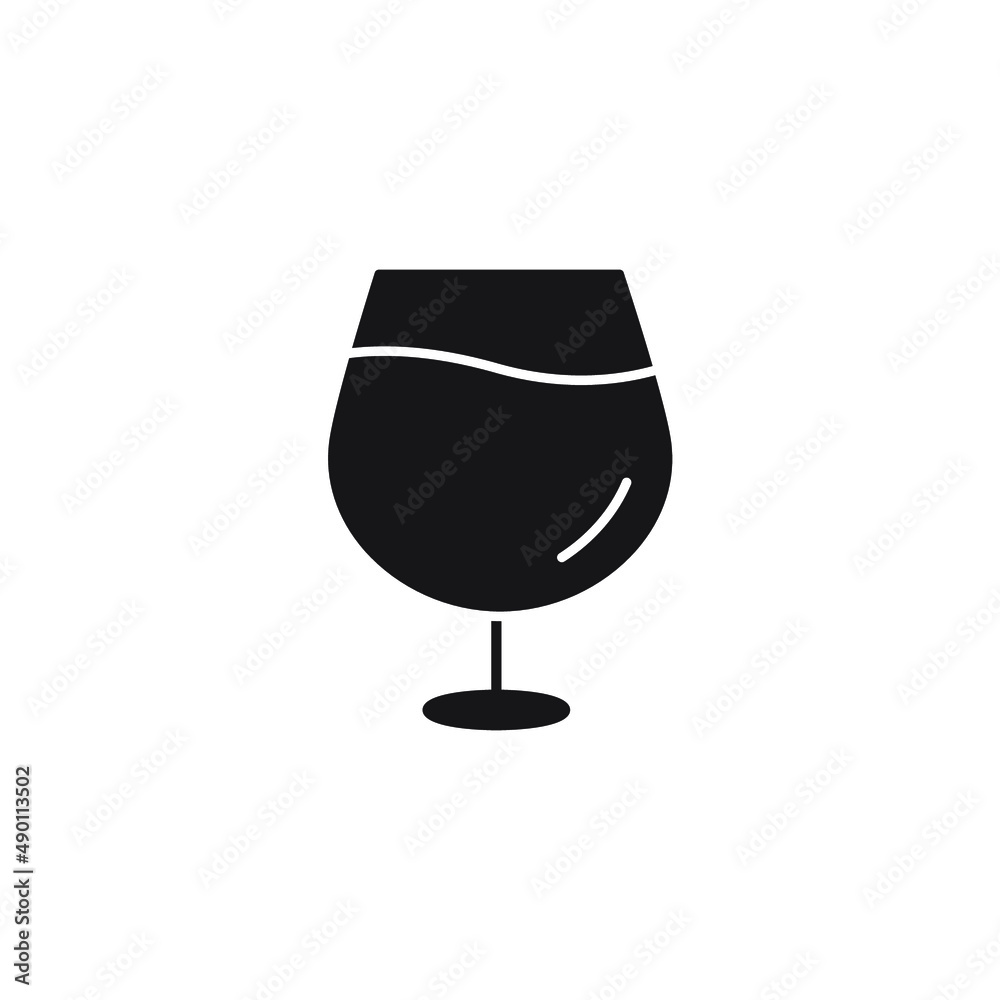 cognac glass icons symbol vector elements for infographic web cognac glass icons symbol vector elements for infographic web