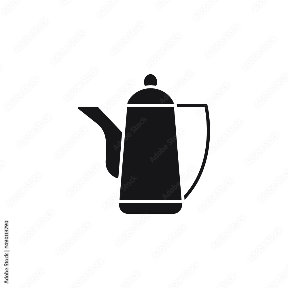 porcelain teapot icons symbol vector elements for infographic web porcelain teapot icons symbol vector elements for infographic web