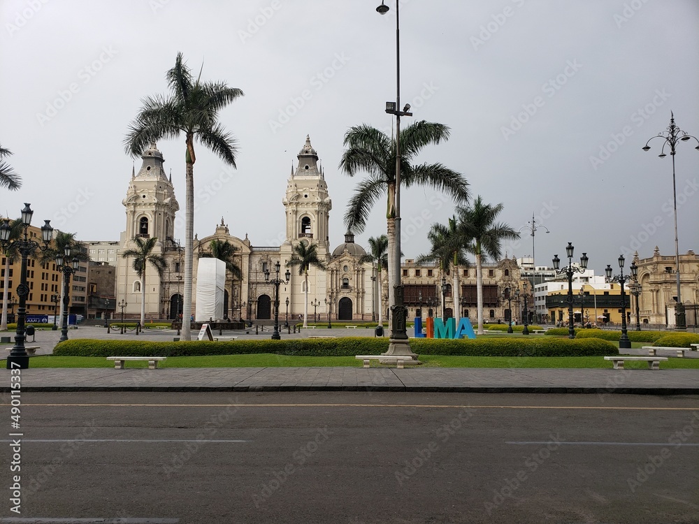 plaza de Armas, Lima, Perú