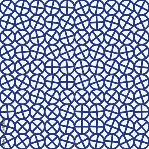 Abstract background of seamless geometric pattern.