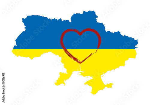 I Stand with Ukraine Pray for Ukraine Stop the War Ukrainian Map