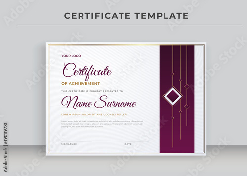 Certificate of Appreciation template, Certificate of achievement, awards diploma