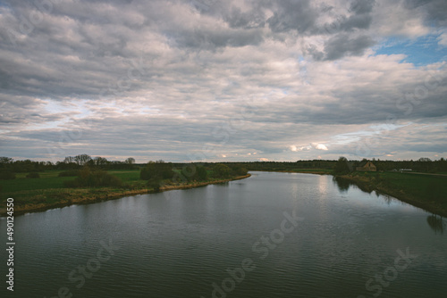 River Lielupe, Latvia, near Jelgava town.