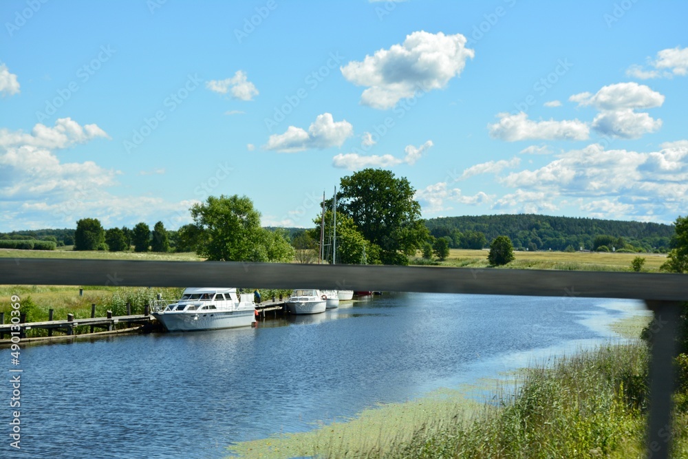 river in the park