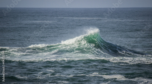 White capped wave 