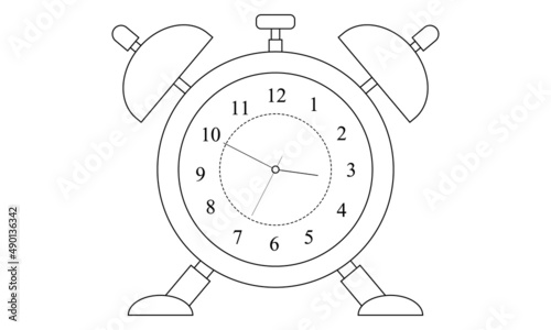 Sketch of a alarm clock