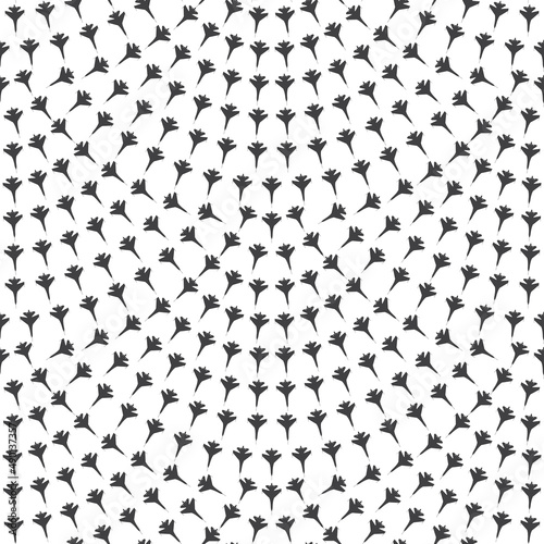 Vector seamless pattern from dark grey pursuit-plane silhouette on a white background. War invasion, attack, occupation, enemy raid print
