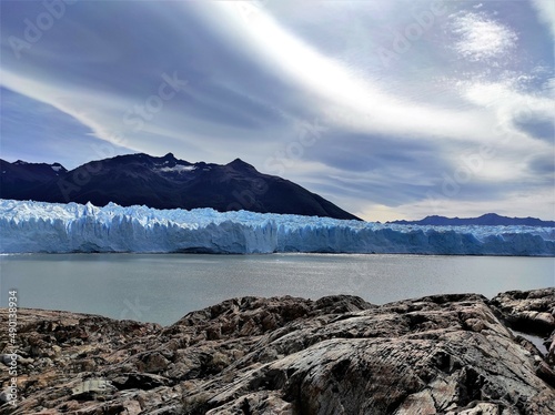 Titre : Argentine, Patagonie, près de El Calafate, glacier Perito Moreno

 photo