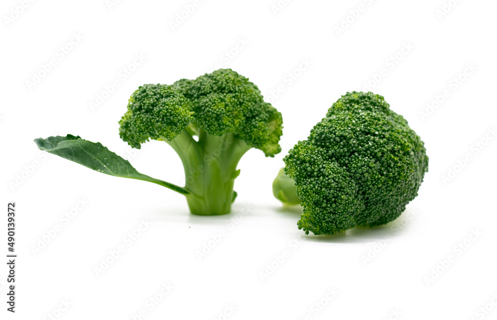 Broccoli isolated on white background with clipping path Broccoli isolated on white background with clipping path
