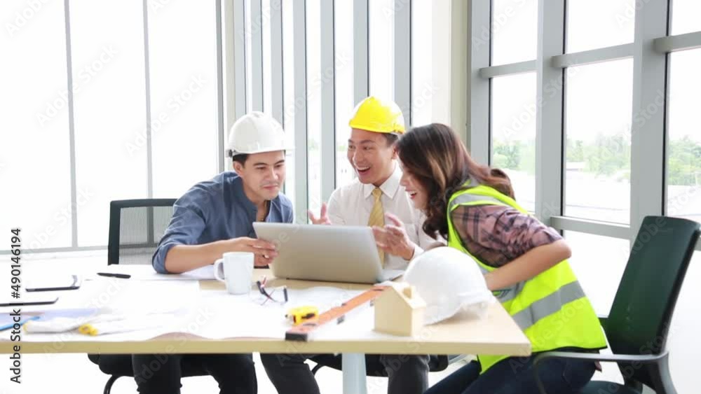 Teamwork and team spirit sitting worker group give high five together corporate trust concept. Teamwork and team spirit sitting worker group give high five together corporate trust concept.