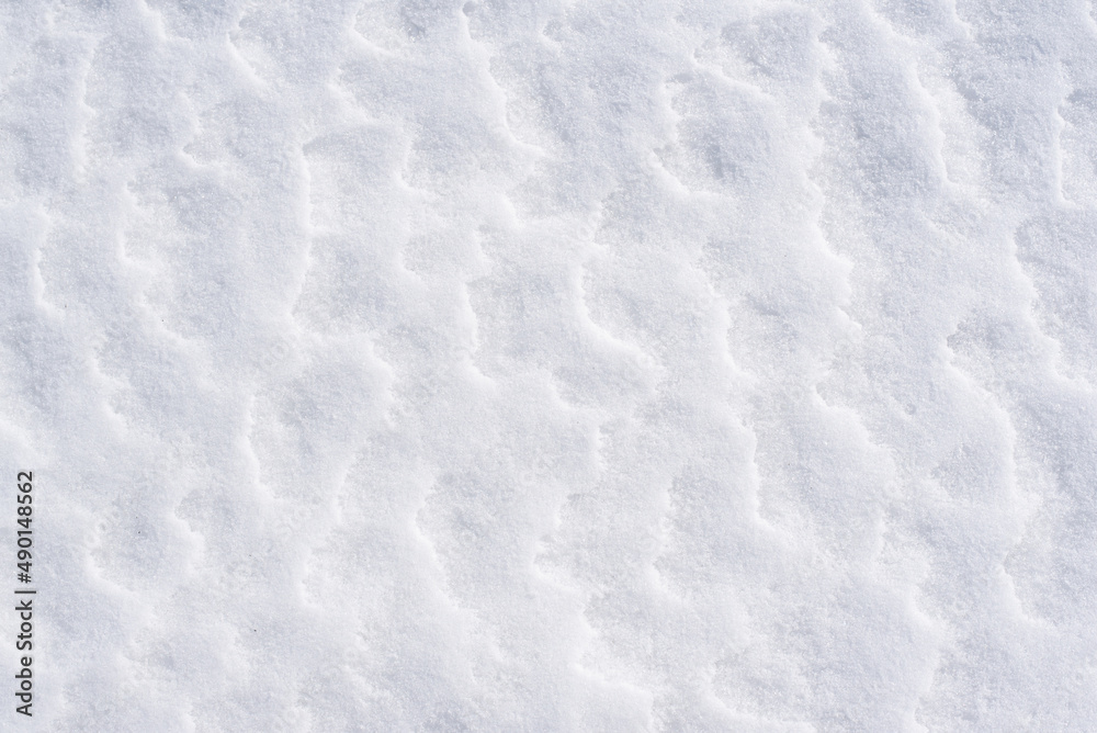 Obraz premium Shiny white snow texture. Winter background illustration