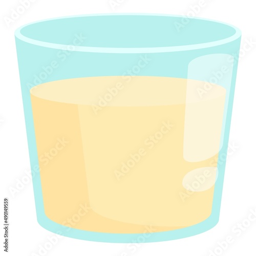 Vegetable milk icon cartoon vector. Soy drink. Almond milk