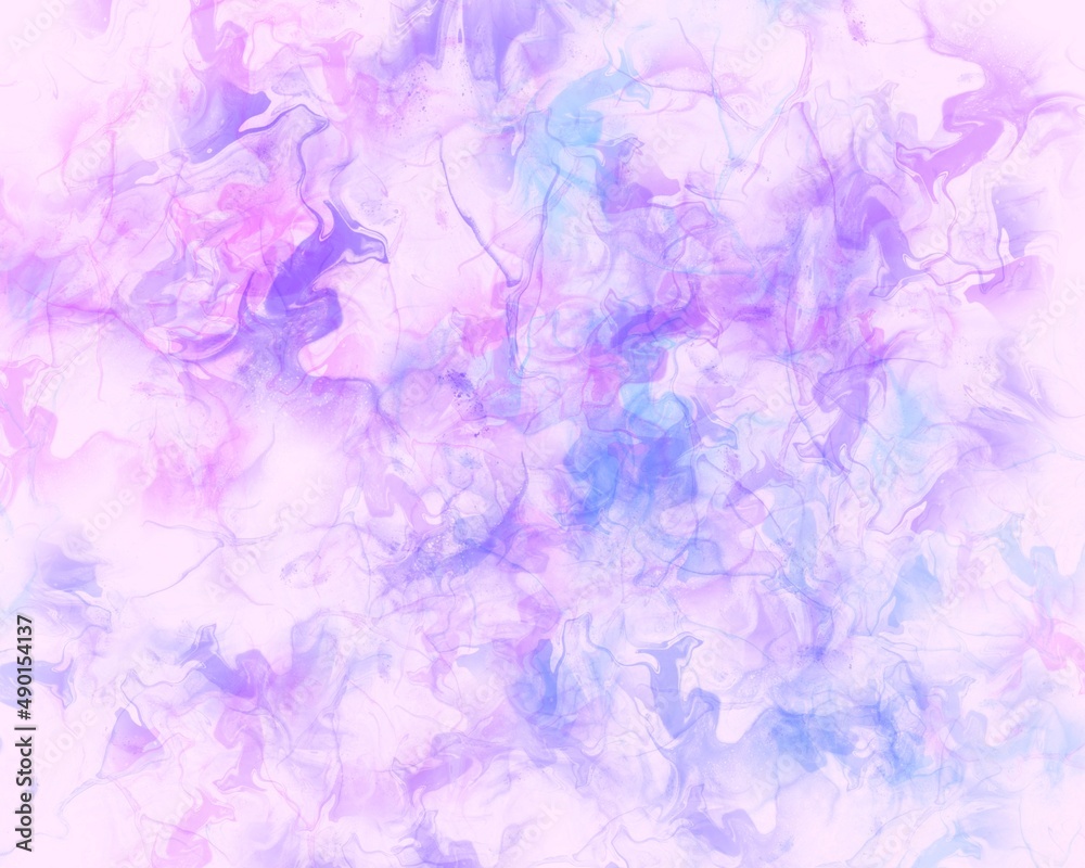 Liquid watercolors abstract marble minimalism pink smoke