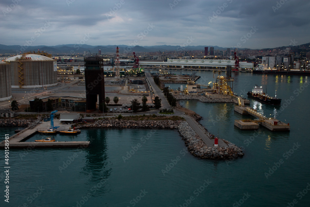 Fototapeta premium city harbor